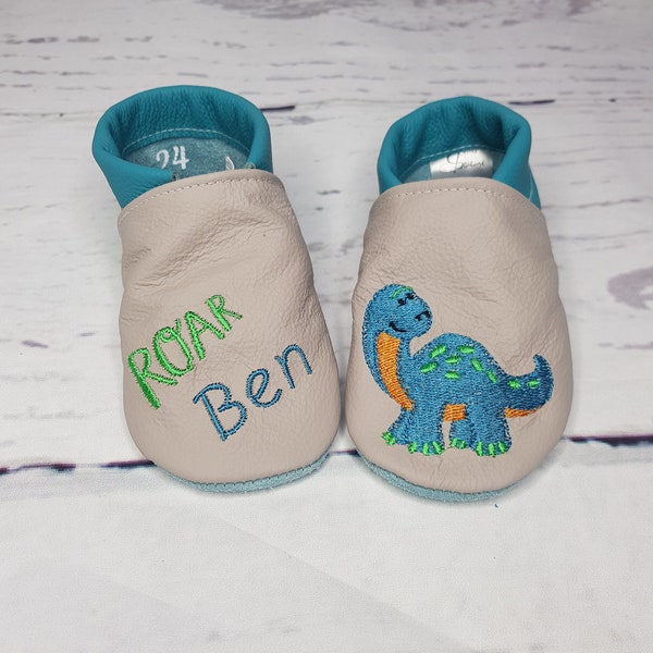 Leather Pushers Crawling Shoes Baby Walkers Handmade Gifts Birth