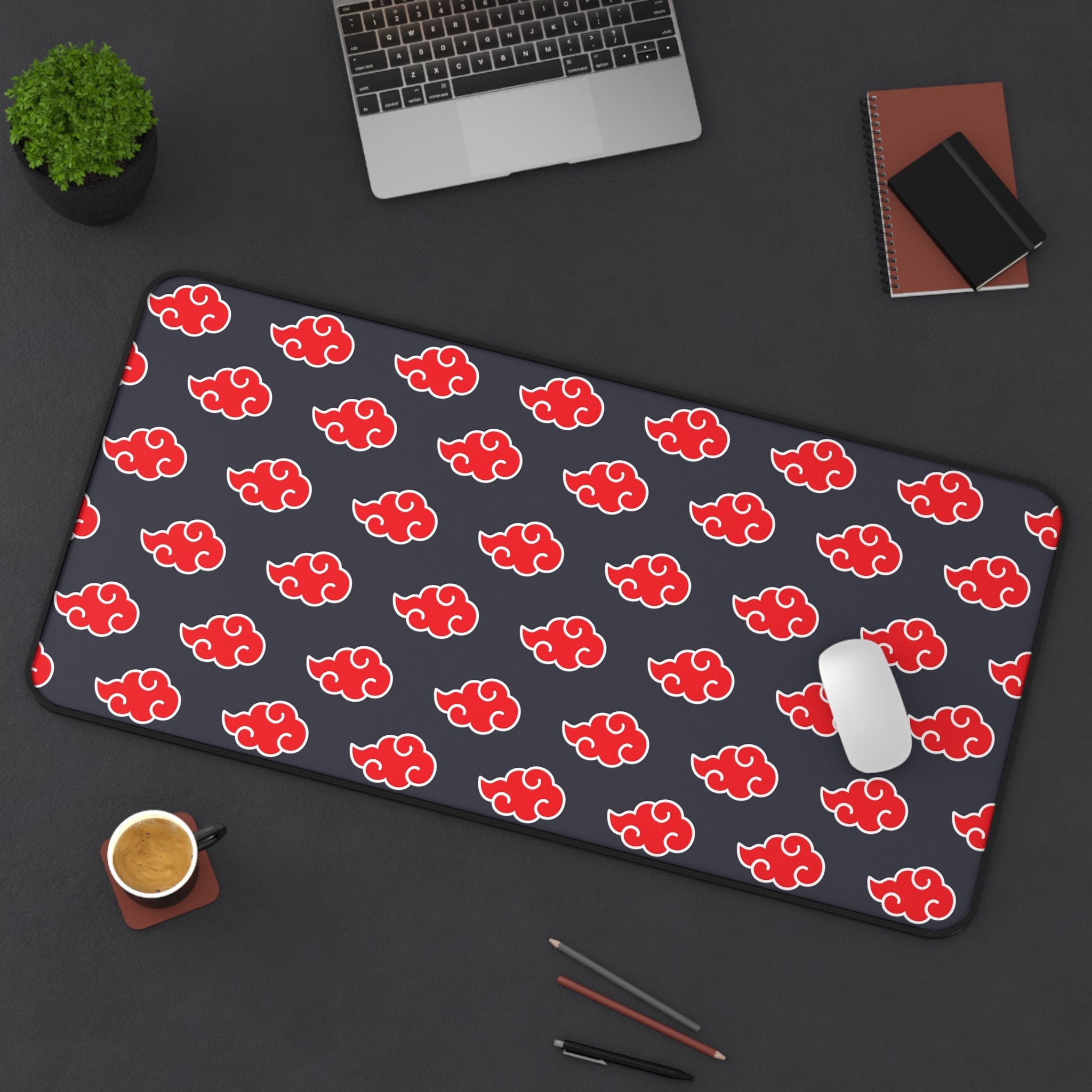 Mousepad Naruto - Akatsuki Nuvem Vermelha