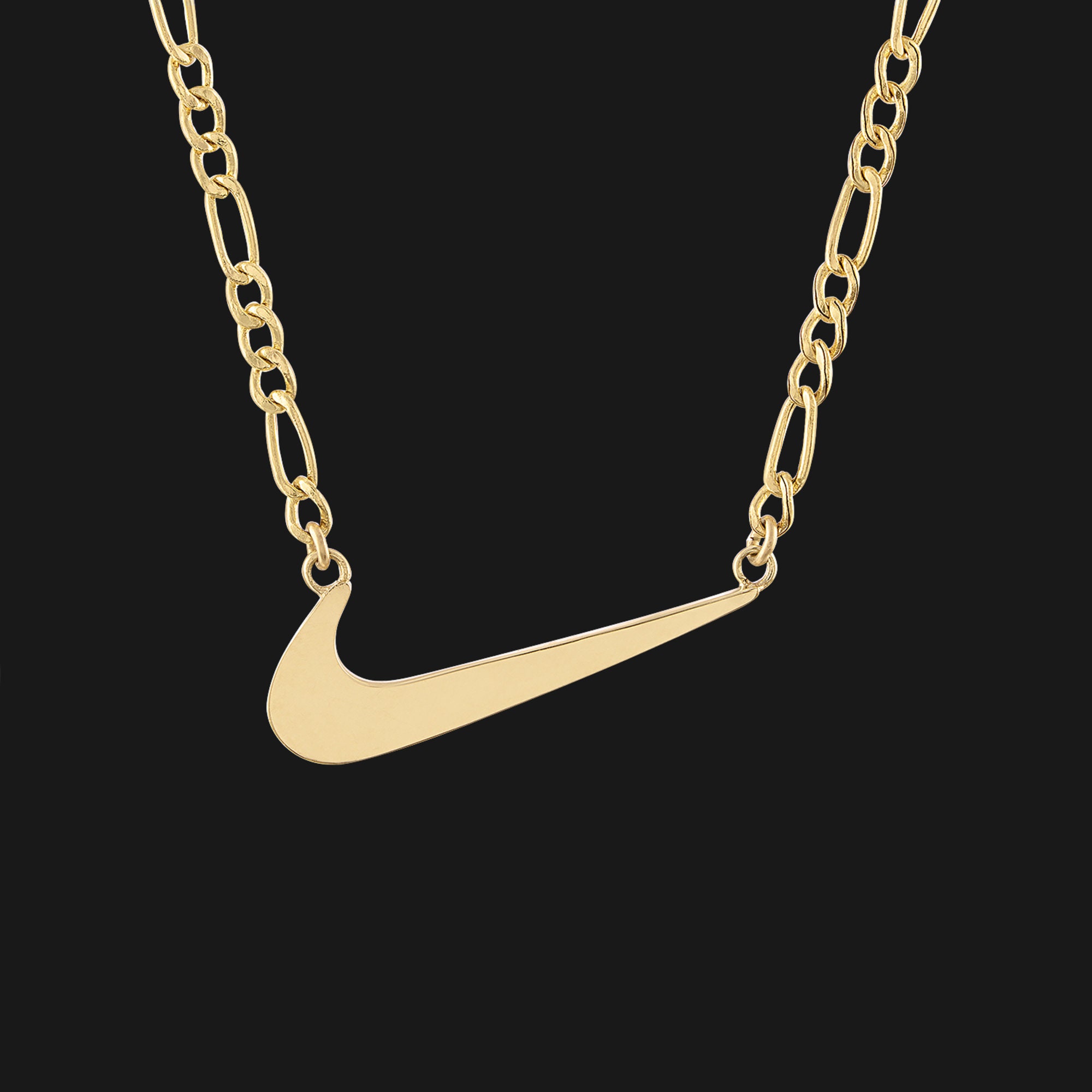 Gold Nike Necklace
