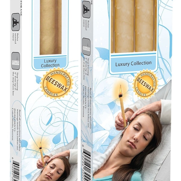 Wally's Natural Unscented Beeswax Ear Candles