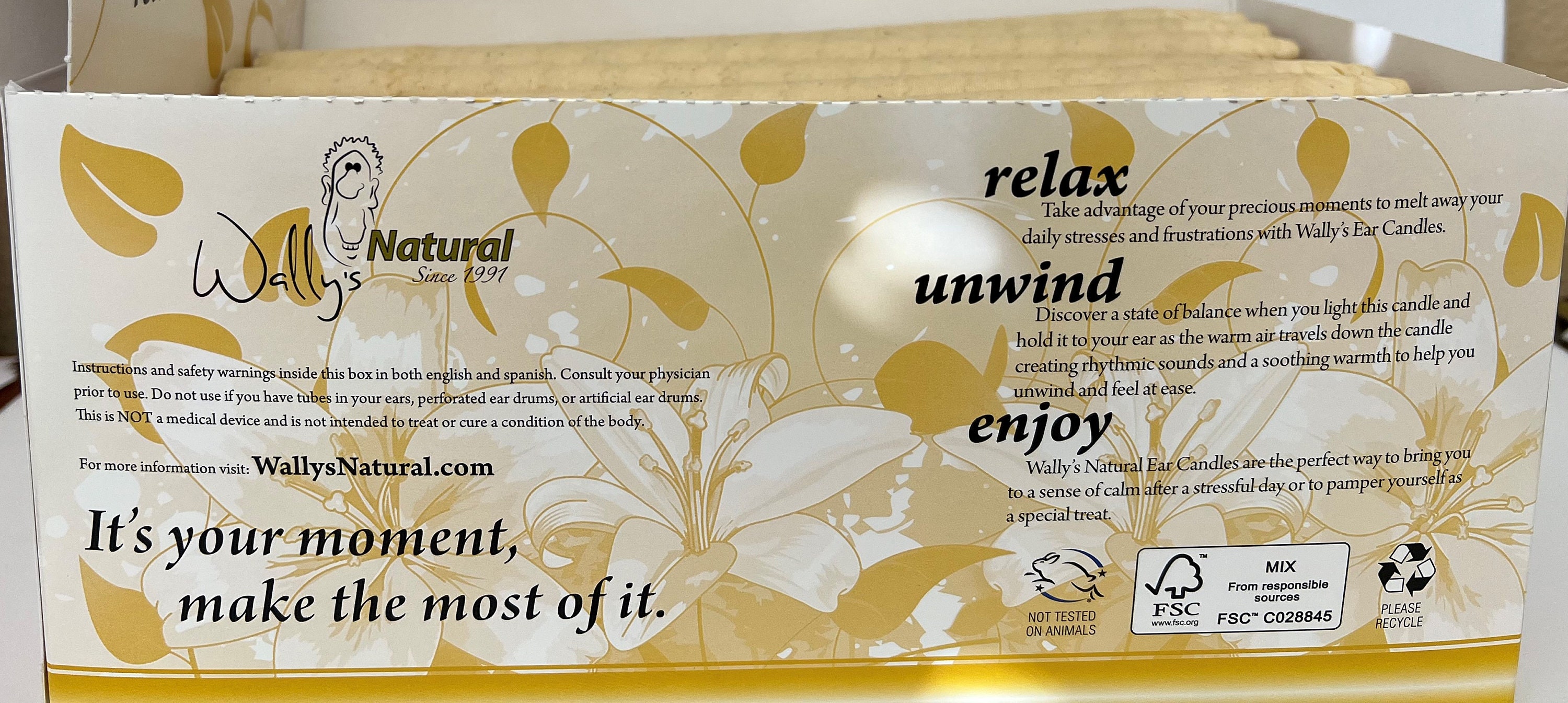 Wallys Natural Bulk Ear Candles Etsy