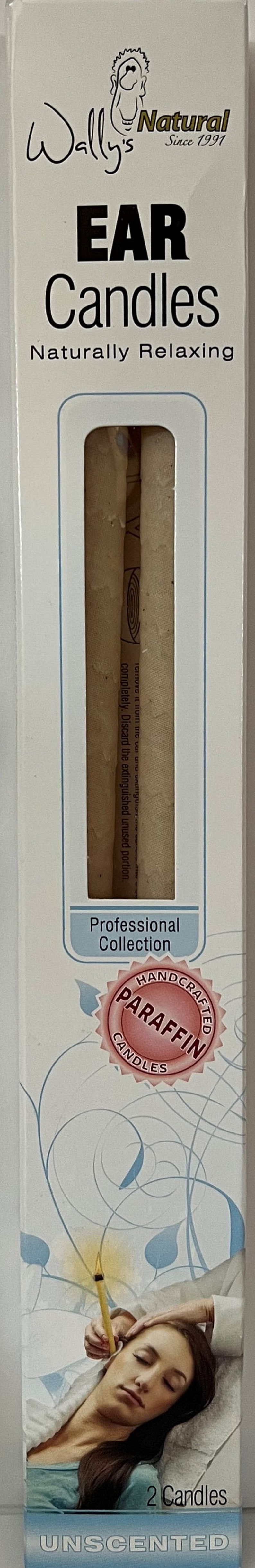 Wally's Natural Unscented Parafin Ear Candles Etsy