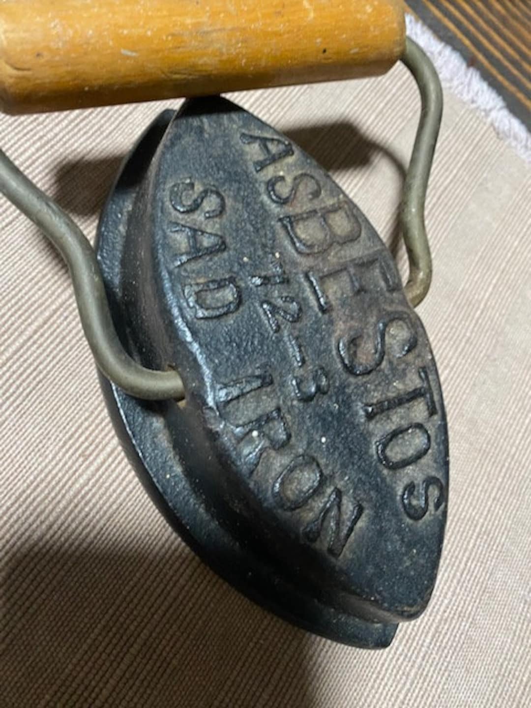 Asbestos Sad Iron Etsy