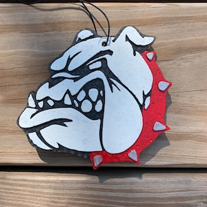 Bulldog Freshie | Mascot | Football | Car Scents