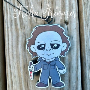 Man With Knife Car Freshie | Car Scents | Halloween | Spooky | Made To Order