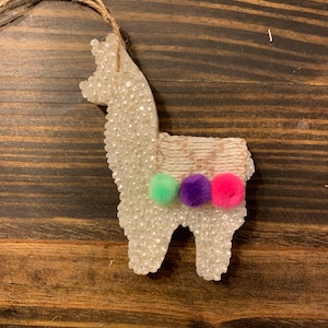 Cute Llama Car Freshie, Car Freshie, Air Freshener, Car Accessories