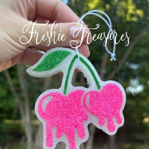 Glitter Cherries Freshie | Car Scents | Made To Order