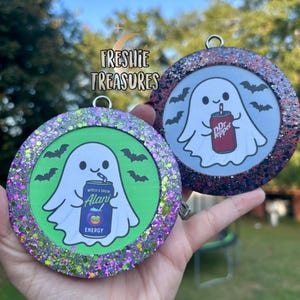 Ghost Drink Freshie | Car Scents | Halloween | Spooky | Made To Order