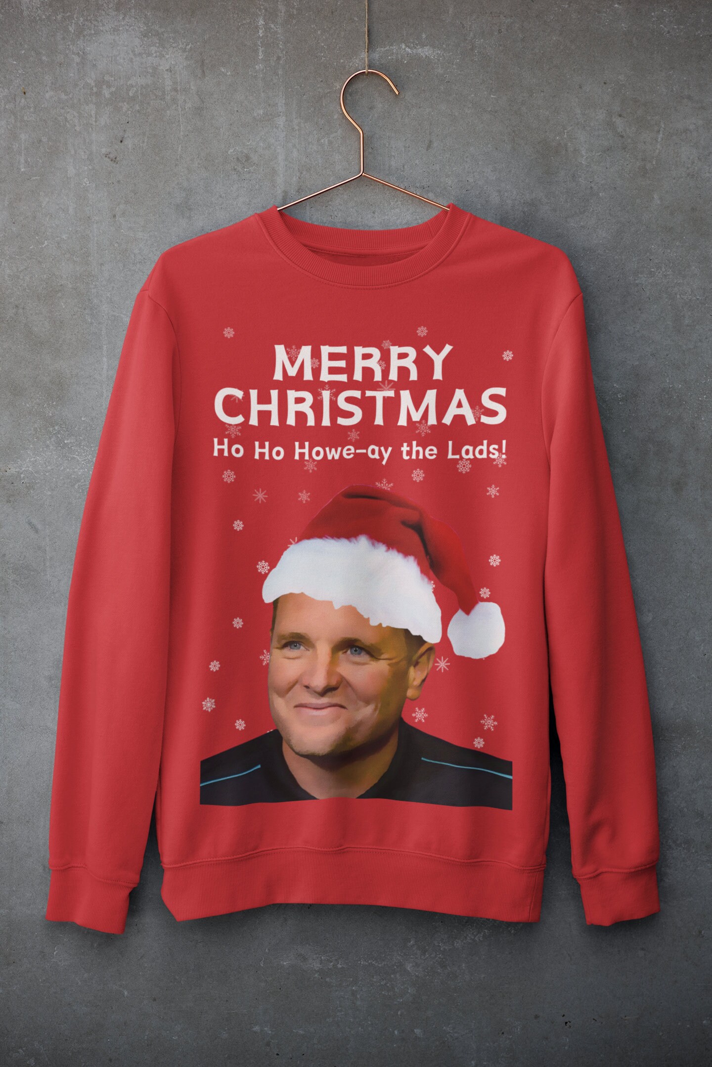 Newcastle United Christmas Jumper Eddie Howe Funny Newcastle Etsy UK