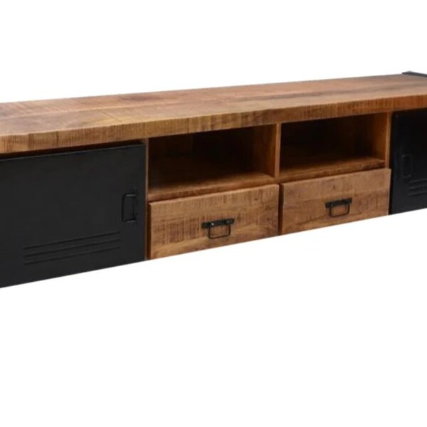 Reclaimed Wood Tv Stand Etsy