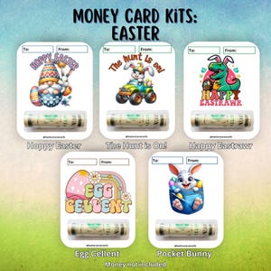 Easter Money Card Kits