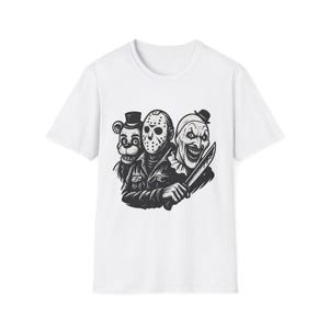 Spooky Horror T-Shirt, Unisex Graphic Tee for Halloween, Halloween Horror Nights