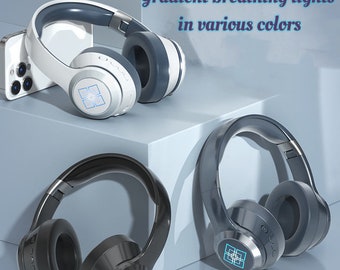 Wireless Bluetooth Headphones with Noise Cancelling Over-Ear Earphones 5.2 UK