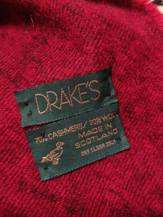 Drake's Vintage Cashmere anda wool. Great vintage… - image 10