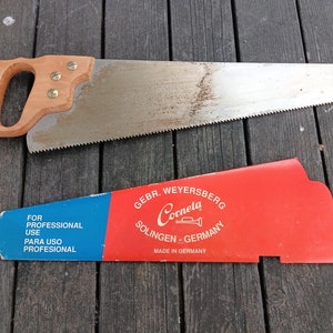 Professional cornet saw. Weyersberg Gebr. Made in Germany.