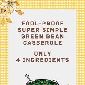 Green Bean Casserole Recipe Download