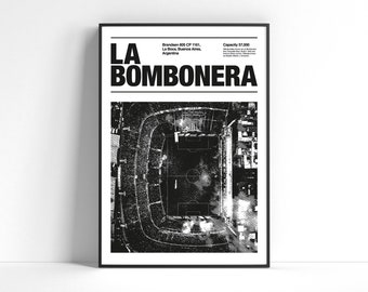 La Bombonera Stadium print – digital download