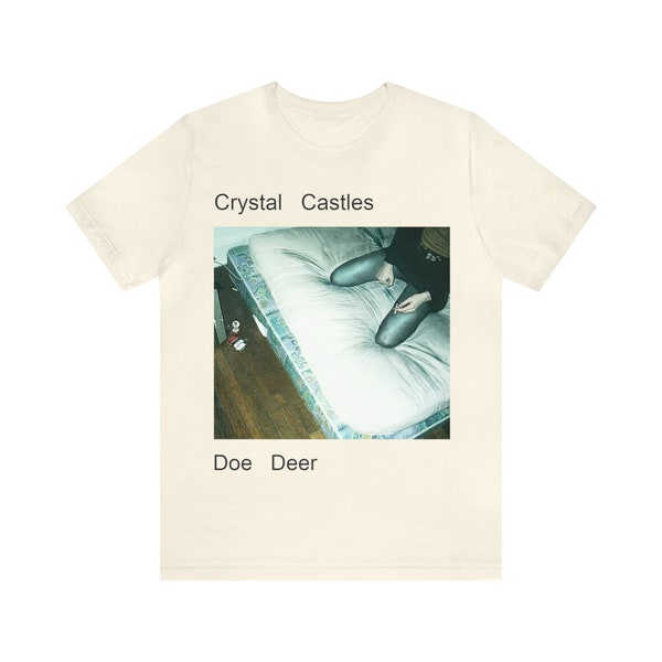 CRYSTAL CASTLES doe deer t-shirt - Alice Glass, Edith Frances, Crim3s