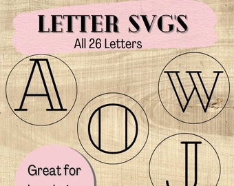 Letter SVG's