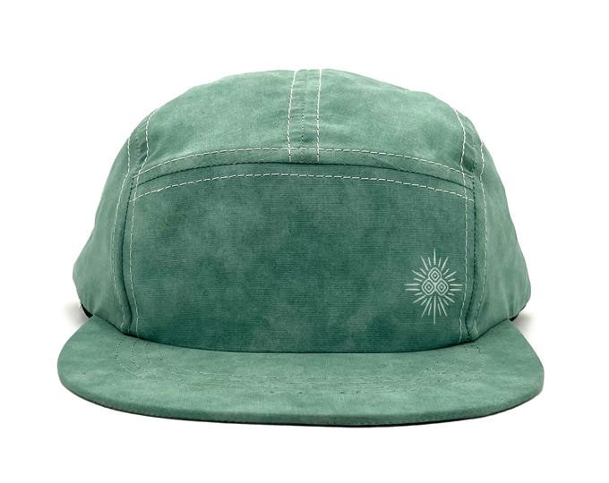Jogga Jade 5 Panel Cap – Recycled Performance Running Hat with UPF & Moisture Wicking Band