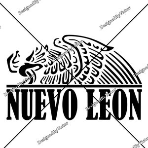 Nuevo Leon Mexico SVG Digital Download Vinyl Sublimation HTV