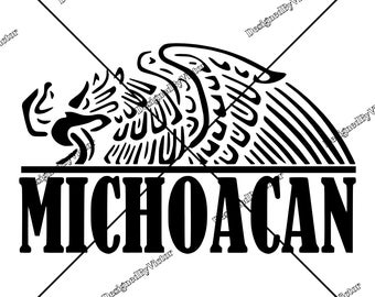 Michoacan Mexiko SVG Digital Download Vinyl Sublimation HTV