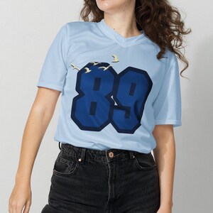 Taylor Swifty Sports Jersey 89 Birth Year Swifty Fan Merch Seagull 89 Album Art Fan Jersey Swifty Gift Sports Fan Apparel Taylor Jersey