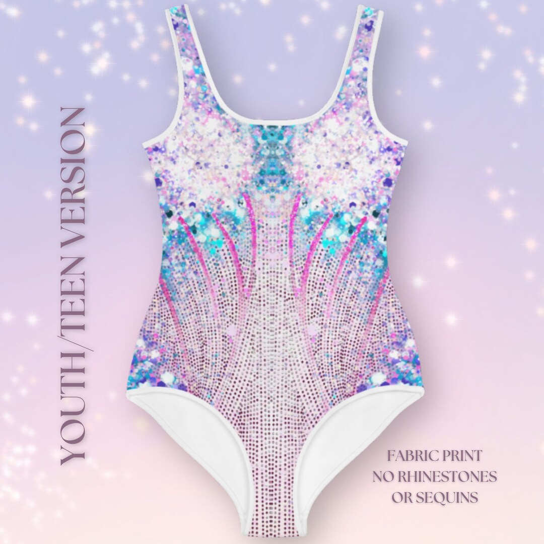 T Swifty Youth Bodysuit Era Tour Concert Outfit Teen Pink Blue Bodysuit