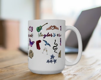 T Swifty Mug Taylor's Eras Album Art Fan Made Merch Concert Eras Merch Mug Swifty Era Coffee Mug Swifty Gift Tea Mug Taylor Fan Art Merch