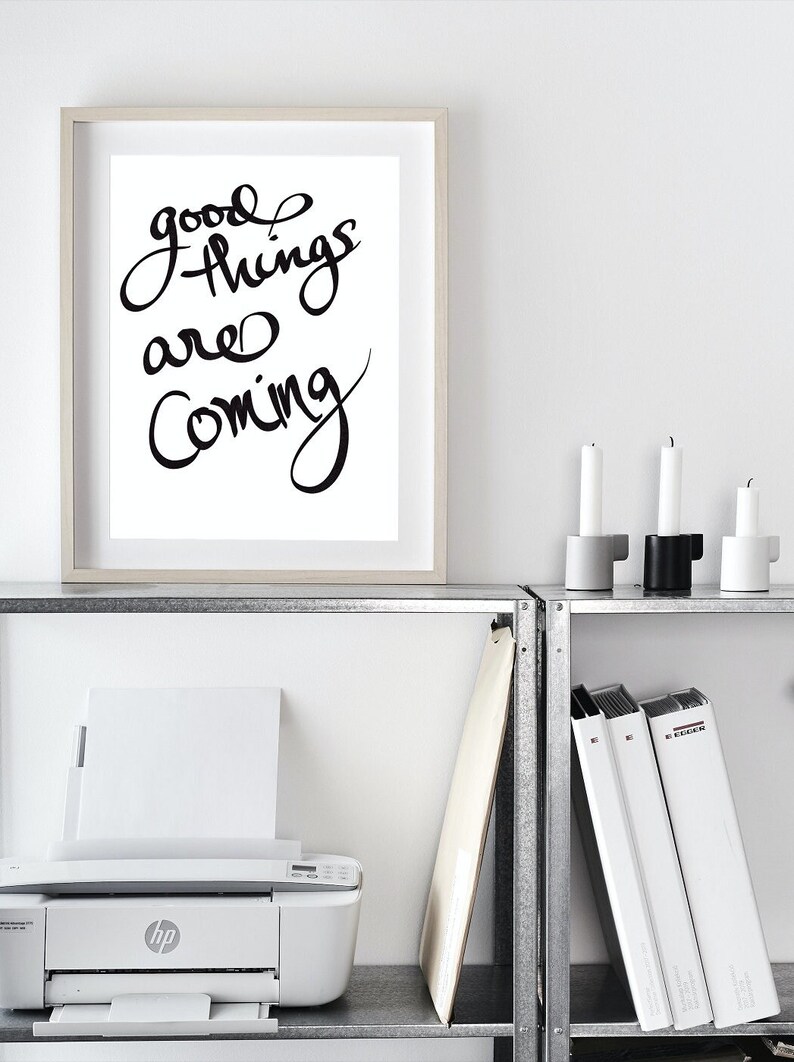 Large Print Wall Art Digital Download Black and White Etsy