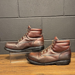 Final follow up to these vintage 80s steel toe Red Wings : r