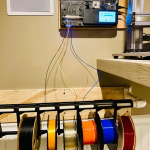 Soporte de filamento de impresión 3D - Archivo STL imagen 2