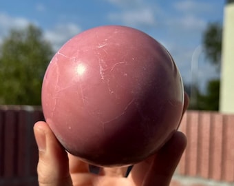 Sphère d'opale rose - Haute qualité (2,1 lb) EN RÉDUCTION