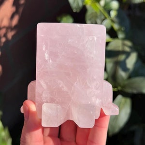 Adventure Time BMO - Rose Quartz Crystal Figure (~1lb)
