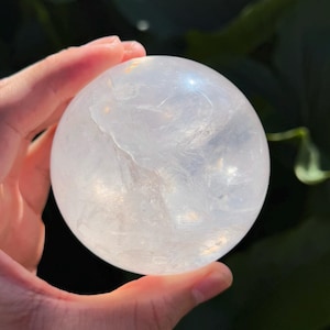 Girasol Quartz Sphere w/ Star Asterisms (1.57lbs)