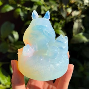 Boneco de Cristal Meu Vizinho Totoro - Opalite (450g)