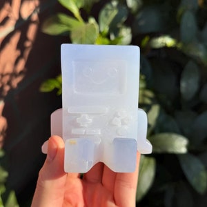 Adventure Time BMO Crystal Figure - Blue Chalcedony (~1lb)