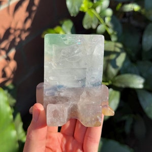Adventure Time BMO Crystal Figure - Fluorite (~1.3lbs)