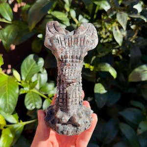 Yooperlite Dragon Carving (1.4lbs)