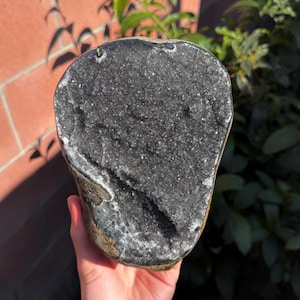 Amethyst Cut Base - Black Amethyst (4.9lbs)