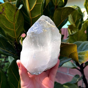 High Grade Elestial Himalayan Ladder Quartz w/2nd Gen Calcite & White Lithium Inclusions (2.9lbs)
