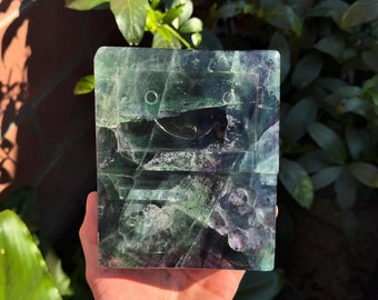 Figura de cristal de BMO de Hora de Aventuras - Fluorita (2,2 kg)