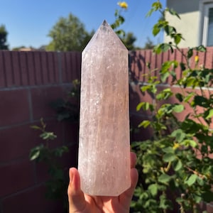 Star Rose Quartz Tower - High Grade (3.1lbs)