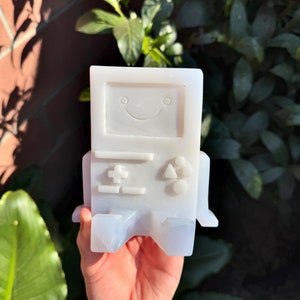 Adventure Time BMO Crystal Figure - Blue Chalcedony (~3.5lbs)