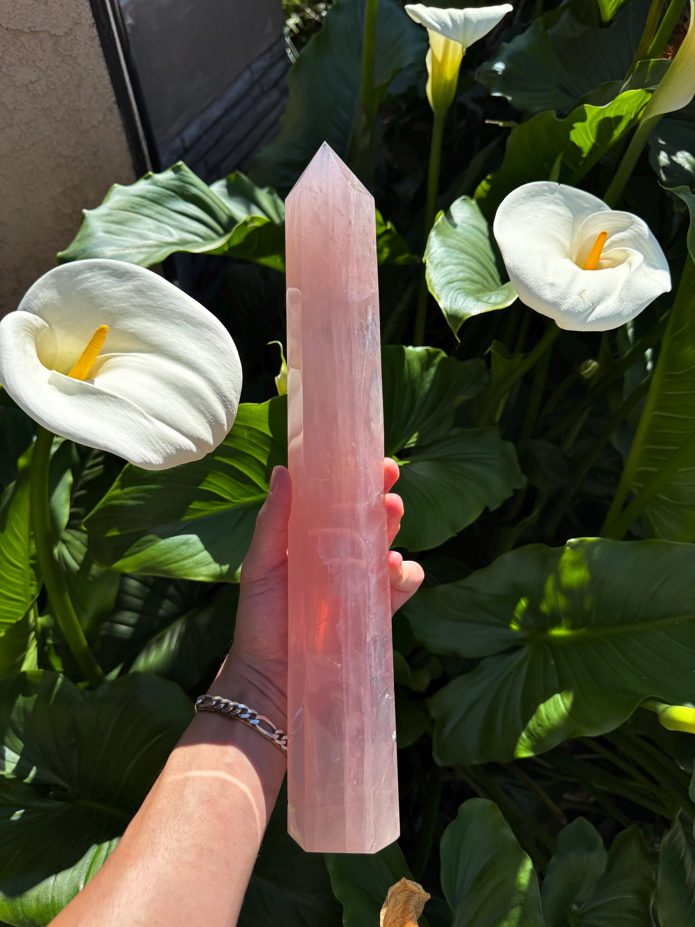 ローズクォーツタワー（レインボーシャトヤンシー入り） - ジェミー