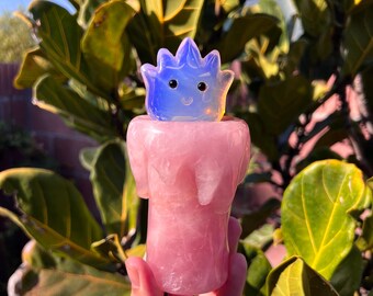 ハウルの動く城 カルシファーキャンドル クリスタル彫刻セット
