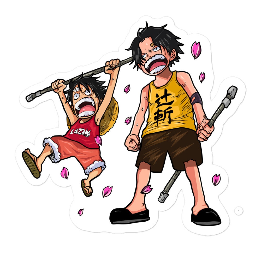 Ace and Luffy png