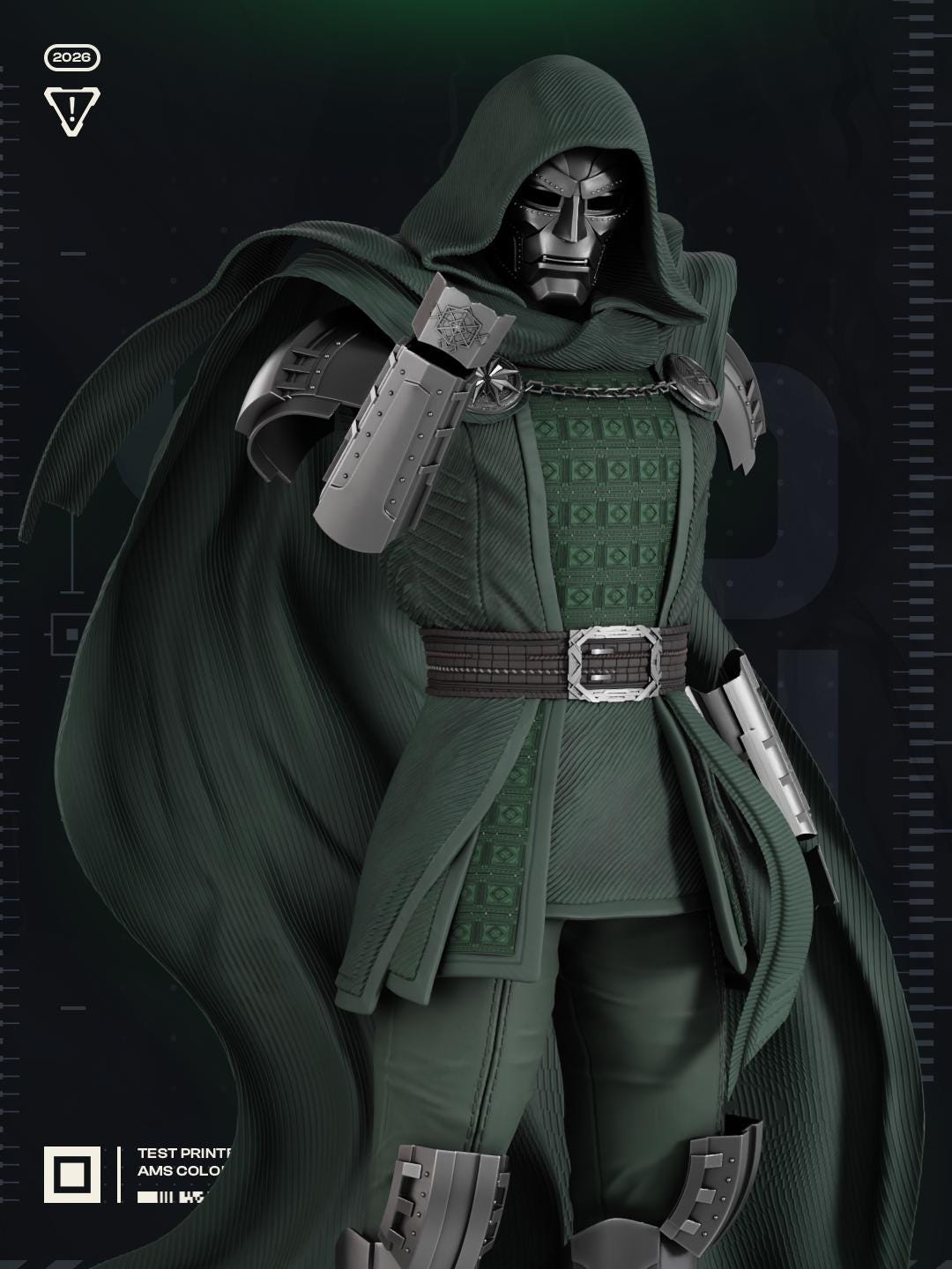 Dr Doom Infinity Gauntlet - Etsy