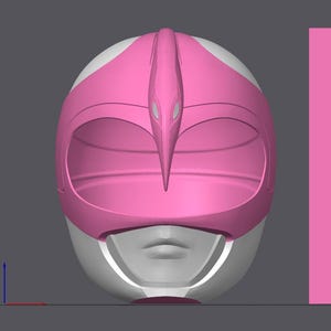 Pink Ranger Helmet – Mighty Morphin Power Rangers | 3D Printable 3MF File