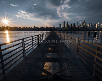 NYC Sunrise en color
